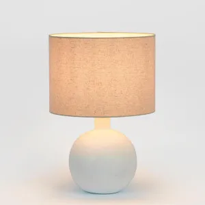 Esta Lamp Small White by Florabelle Living, a Table & Bedside Lamps for sale on Style Sourcebook