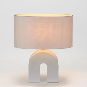 Yuka Lamp Small White by Florabelle Living, a Table & Bedside Lamps for sale on Style Sourcebook