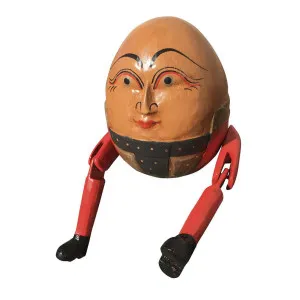 Humpty Dumpty Puppet by Florabelle Living, a Statues & Ornaments for sale on Style Sourcebook