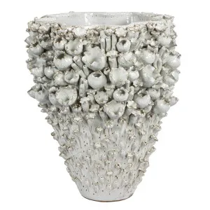 Vase with Flower White by Florabelle Living, a Vases & Jars for sale on Style Sourcebook