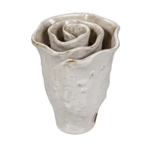 Rose Vase Small White by Florabelle Living, a Vases & Jars for sale on Style Sourcebook