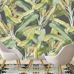 Banana Leaves Take 10 Wallpaper by Florabelle Living, a Artwork & Wall Decor for sale on Style Sourcebook