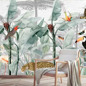 Creative Beasts Wallpaper by Florabelle Living, a Artwork & Wall Decor for sale on Style Sourcebook