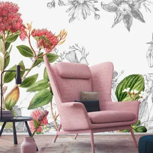 Collective Sigh Wallpaper by Florabelle Living, a Artwork & Wall Decor for sale on Style Sourcebook
