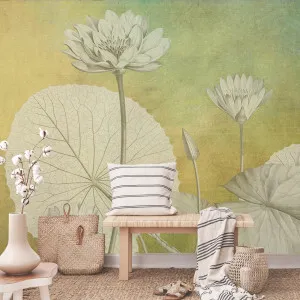 Sunset Of The Pond Wallpaper by Florabelle Living, a Artwork & Wall Decor for sale on Style Sourcebook