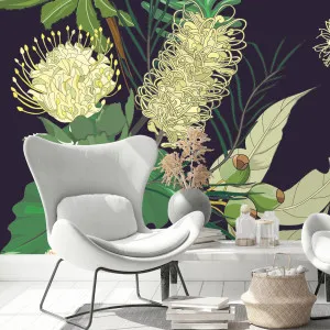 Why Wattle Wallpaper by Florabelle Living, a Artwork & Wall Decor for sale on Style Sourcebook