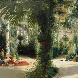 The Palm House Wallpaper by Florabelle Living, a Artwork & Wall Decor for sale on Style Sourcebook