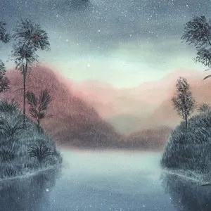 Turning In Wallpaper by Florabelle Living, a Artwork & Wall Decor for sale on Style Sourcebook