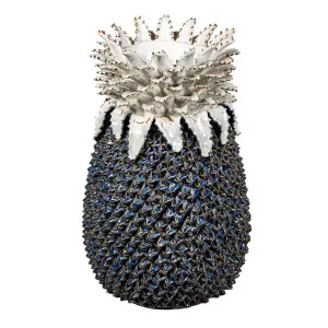 Pineapple Vase Blue and White by Florabelle Living, a Vases & Jars for sale on Style Sourcebook