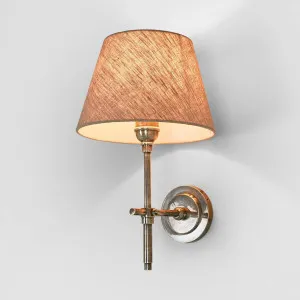 Dino Wall light Base Antique Silver by Florabelle Living, a Wall Lighting for sale on Style Sourcebook