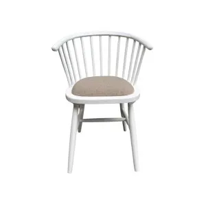 Round Curved Strip Back Elm Wood Dining Chair Natural by Florabelle Living, a Chairs for sale on Style Sourcebook