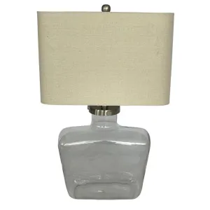 Fillable Bottle Lamp W Linen Shade by Florabelle Living, a Table & Bedside Lamps for sale on Style Sourcebook