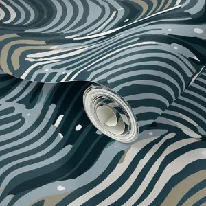 Erosion Wallpaper -  Retreat by Grace Garrett, a Wallpaper for sale on Style Sourcebook