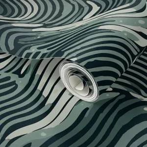 Erosion Wallpaper - Midnight by Grace Garrett, a Wallpaper for sale on Style Sourcebook
