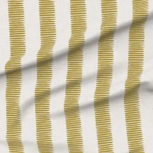 Fence Line Fabric - Lemon Ginger by Grace Garrett, a Fabrics for sale on Style Sourcebook