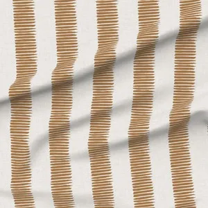 Fence Line Fabric - Salted Caramel by Grace Garrett, a Fabrics for sale on Style Sourcebook