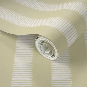 Fence Line Reverse Wallpaper - Nirvana by Grace Garrett, a Wallpaper for sale on Style Sourcebook