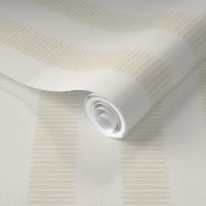 Fence Line Wallpaper - Creme De La Creme by Grace Garrett, a Wallpaper for sale on Style Sourcebook