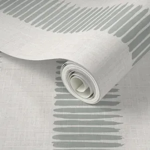 Fence Line Wallpaper - Inside Back by Grace Garrett, a Wallpaper for sale on Style Sourcebook
