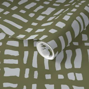 Garden Lattice Wallpaper - Saratonga by Grace Garrett, a Wallpaper for sale on Style Sourcebook
