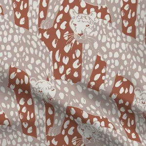 Garden Safari Fabric - BURNT FIG by Grace Garrett, a Fabrics for sale on Style Sourcebook