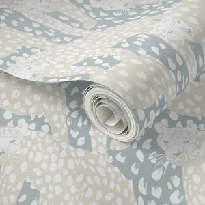 Garden Safari Wallpaper - ARTIC by Grace Garrett, a Wallpaper for sale on Style Sourcebook