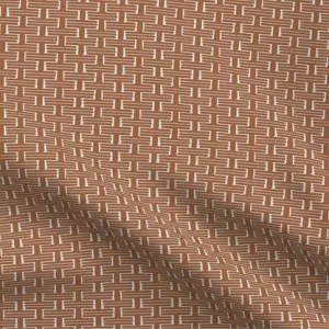 Garden Wicker Fabric - Cinnamon by Grace Garrett, a Fabrics for sale on Style Sourcebook
