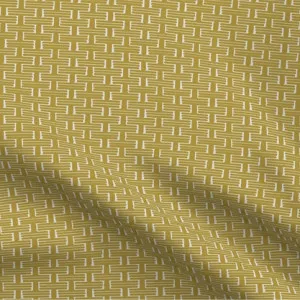 Garden Wicker Fabric - Lemon Ginger by Grace Garrett, a Fabrics for sale on Style Sourcebook