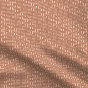Garden Wicker Fabric - Salted Caramel by Grace Garrett, a Fabrics for sale on Style Sourcebook