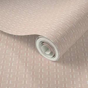 Garden Wicker Wallpaper - Cashmere by Grace Garrett, a Wallpaper for sale on Style Sourcebook