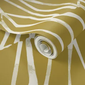 Sand Drift Wallpaper - Lemon Ginger by Grace Garrett, a Wallpaper for sale on Style Sourcebook