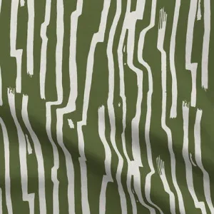 Sandstone Stripe Fabric - Clover by Grace Garrett, a Fabrics for sale on Style Sourcebook