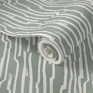 Sandstone Stripe Wallpaper - Flax by Grace Garrett, a Wallpaper for sale on Style Sourcebook