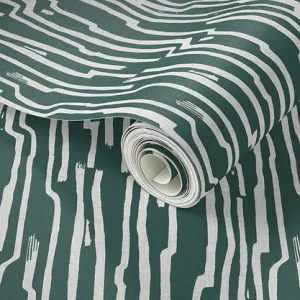 Sandstone Stripe Wallpaper - Tropical by Grace Garrett, a Wallpaper for sale on Style Sourcebook