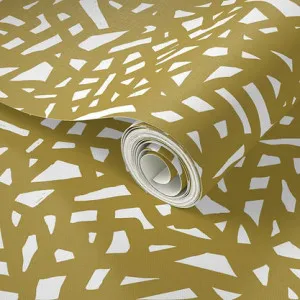 Tangled Wallpaper - Lemon Ginger by Grace Garrett, a Wallpaper for sale on Style Sourcebook