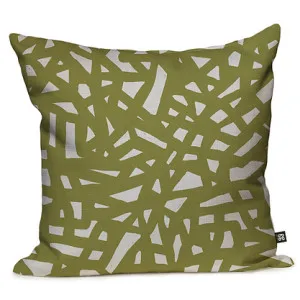 Tanlged Cushion - Wasabi by Grace Garrett, a Cushions, Decorative Pillows for sale on Style Sourcebook