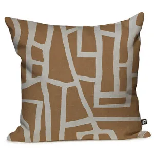Wandering Vines Cushion - Gold Coast by Grace Garrett, a Cushions, Decorative Pillows for sale on Style Sourcebook