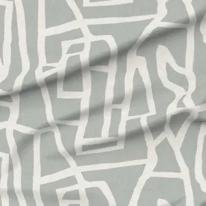 Wandering Vines Fabric - Duck Egg by Grace Garrett, a Fabrics for sale on Style Sourcebook