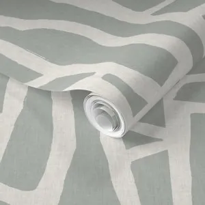 Wandering Vines Wallpaper - Duck Egg by Grace Garrett, a Wallpaper for sale on Style Sourcebook