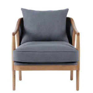 Asteria Armchair Linen Blend by OneWorld Collection, a Chairs for sale on Style Sourcebook