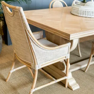 William Bamboo Dining Chair Natural by OneWorld Collection, a Dining Chairs for sale on Style Sourcebook