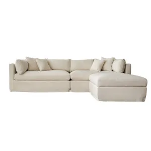 Marbella Modular 4 Seater Sofa Reversible Ottoman Chaise by OneWorld Collection, a Sofas for sale on Style Sourcebook