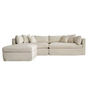 Marbella Modular 4 Seater Sofa Reversible Ottoman Chaise by OneWorld Collection, a Sofas for sale on Style Sourcebook