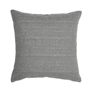 Timeless 50x50cm Cushion Grey by OneWorld Collection, a Cushions, Decorative Pillows for sale on Style Sourcebook