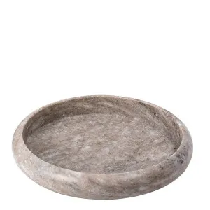 Santiago Marble Tray Medium Brown by OneWorld Collection, a Tableware for sale on Style Sourcebook