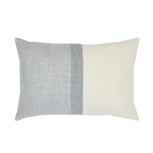 Highland 40x60cm Cushion Blue/White by OneWorld Collection, a Cushions, Decorative Pillows for sale on Style Sourcebook