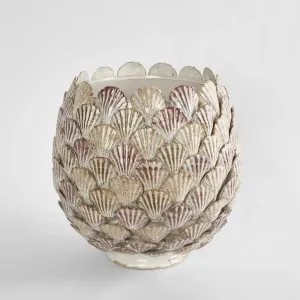Cockle Shell Vase LGE by OneWorld Collection, a Vases & Jars for sale on Style Sourcebook