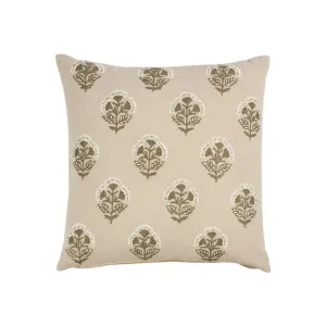 Prairie 50x50cm Cushion Natural/Multi-coloured by OneWorld Collection, a Cushions, Decorative Pillows for sale on Style Sourcebook