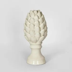 Artichoke White Tall by OneWorld Collection, a Decor for sale on Style Sourcebook