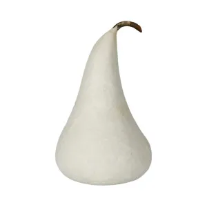 Marble Pear Large White by OneWorld Collection, a Decor for sale on Style Sourcebook